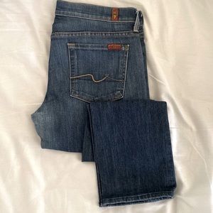 7 for All Mankind Straight Jeans
